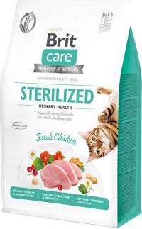 Brit Care Granule pro kočky GF Sterilized Urinary Health Brit Care, 0,4 kg