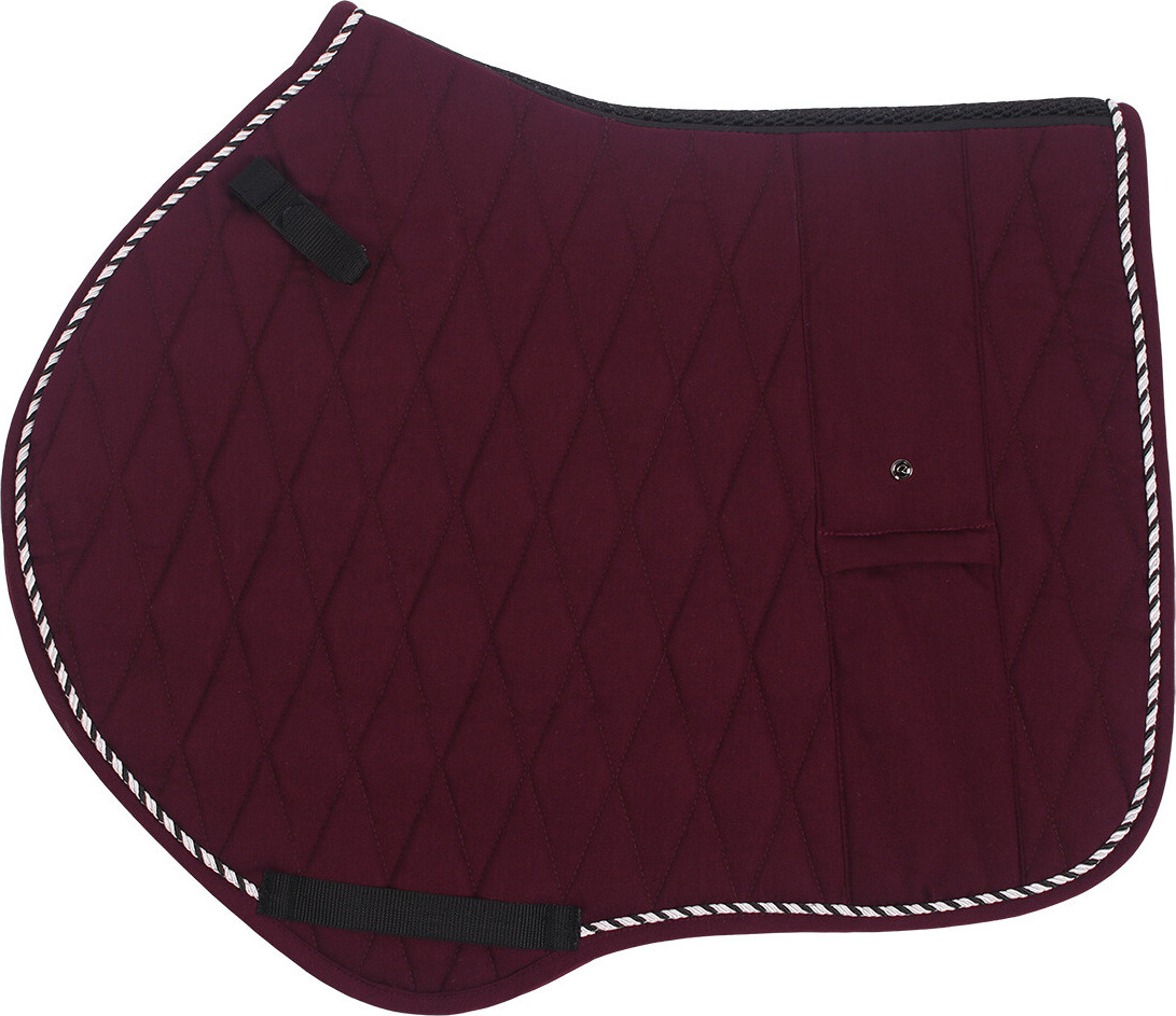 QHP Dečka podsedlová Juliet QHP, všestranná, maroon Velikost: PONY