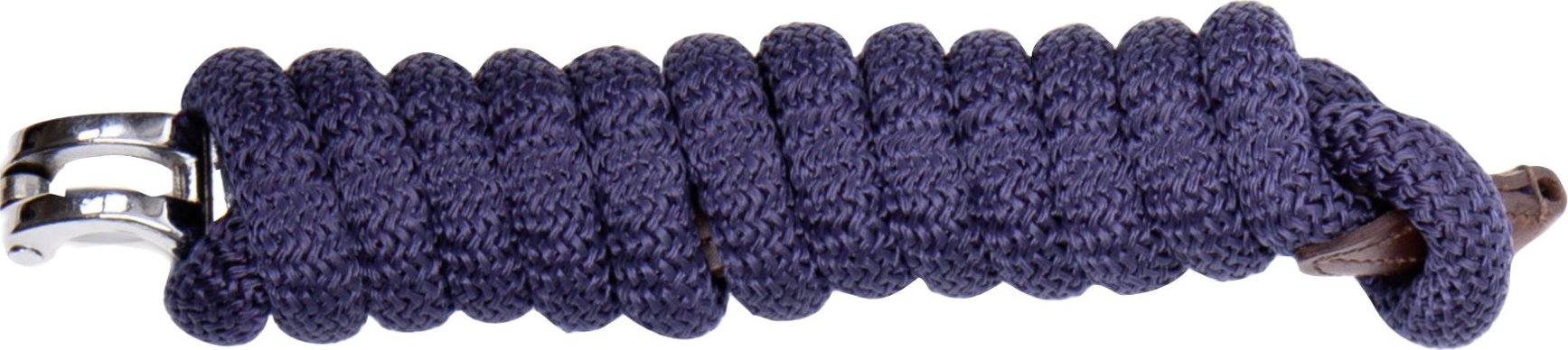 USG Vodítko s panic karabinou Dublin USG, 2 m, navy/brown