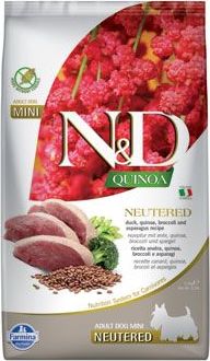 N&D (Farmina Pet Foods) Granule pro psy N&D Quinoa DOG Neutered Duck&Broccoli&Asp, 2,5 kg