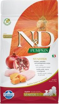 N&D (Farmina Pet Foods) Granule pro psy N&D Pumpkin DOG Puppy Starter Chicken&Pomegranate, 800 g