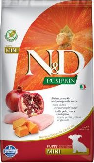 N&D (Farmina Pet Foods) Granule pro psy N&D Pumpkin DOG Puppy Mini Chicken & Pomegranate, 2,5 kg