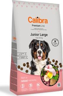 CALIBRA Granule pro psy Premium Line Junior Large Calibra, 12 kg