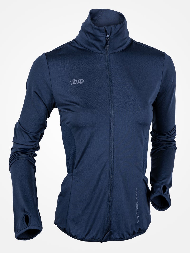 UHIP Mikina Technical UHIP, se zipem, dámská, navy blue Velikost: 46