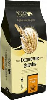 Delikan Těstoviny pro psy instantní + vejce, 3 kg