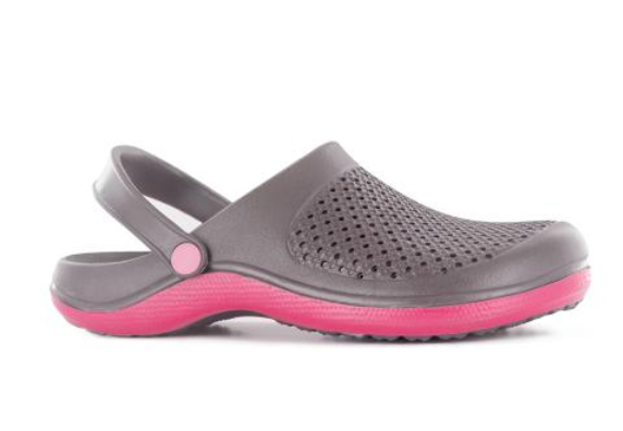 BLACKFOX Pantofle Clogsy Sun Blackfox, dámské, grey/fuchsia Velikost: 37-38