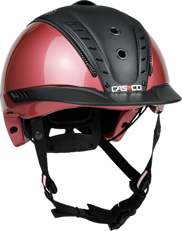 CASCO Helma Mistrall-2 Edition CASCO, english rose/black structure Obvod hlavy: 55-57 cm