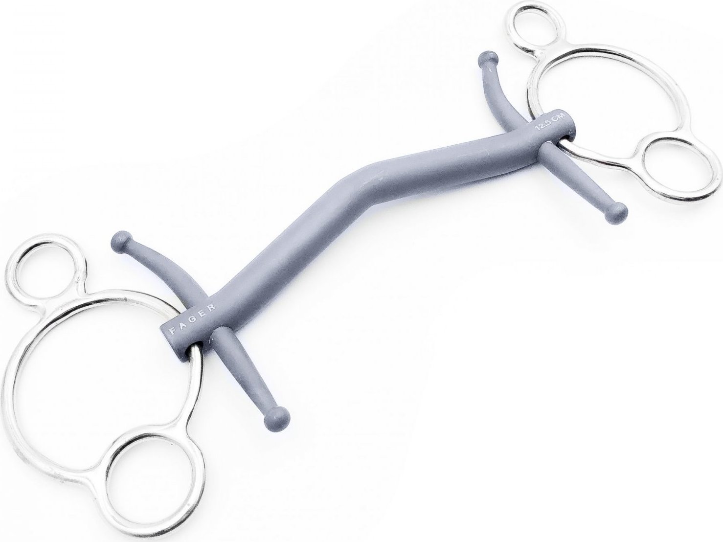 Udidlo sněhulák/roubík nelomené Titanium Sara Fager Velikost: 11,5 cm