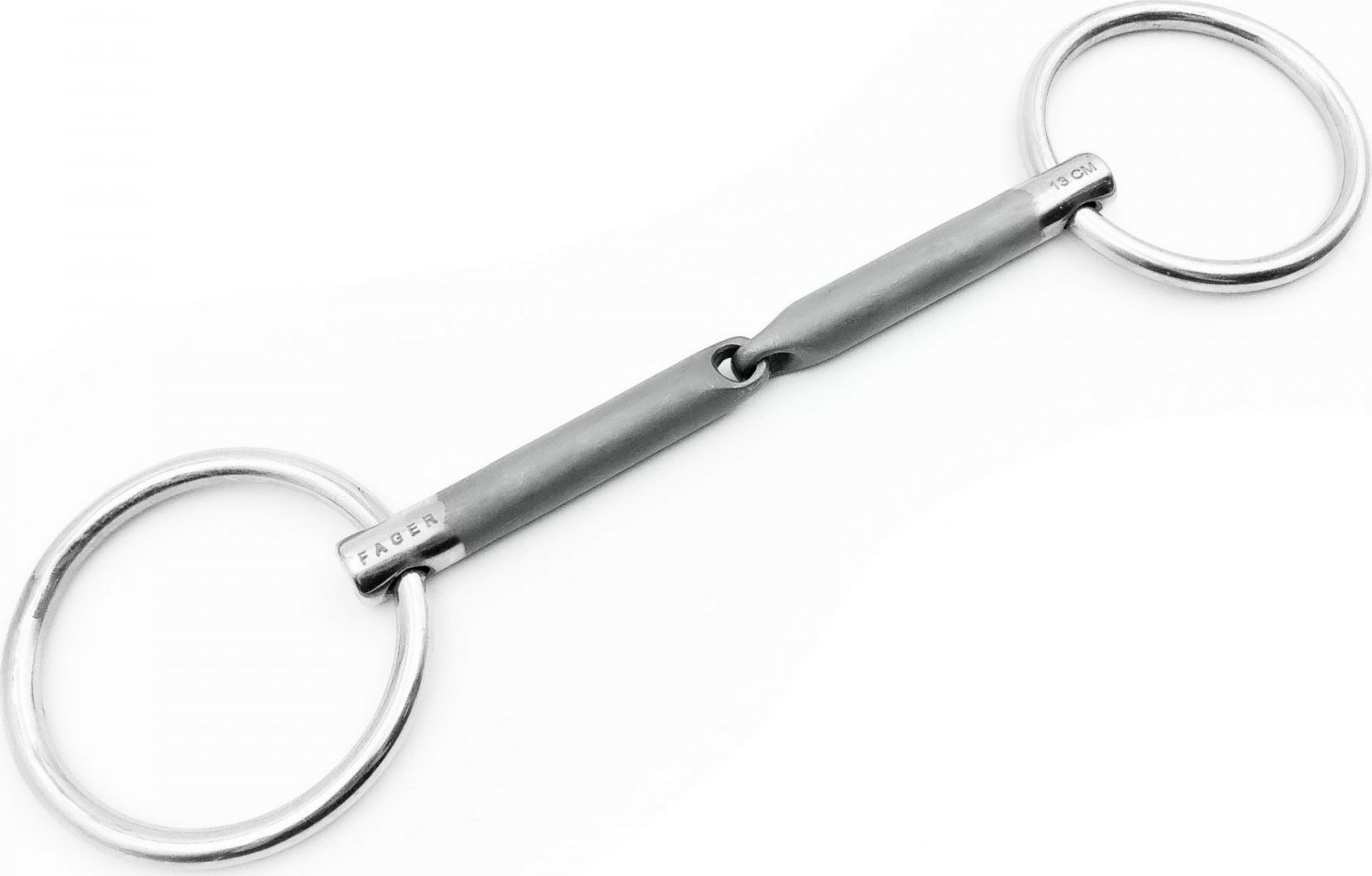 Udidlo stihlové jednou lomené (bradoon) Sweet Iron Kasper Fager Velikost: 13 cm