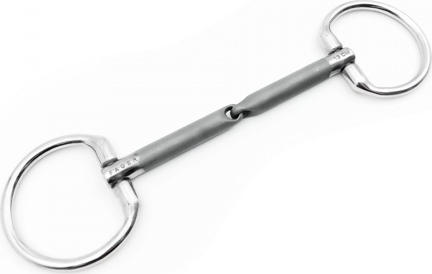 Udidlo olivové jednou lomené (bradoon) Sweet Iron Kasper Fager Velikost: 14 cm