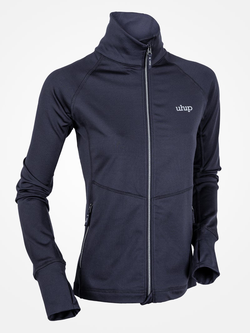 UHIP Mikina se zipem Stretch UHIP, dámská, iron grey Velikost: 44
