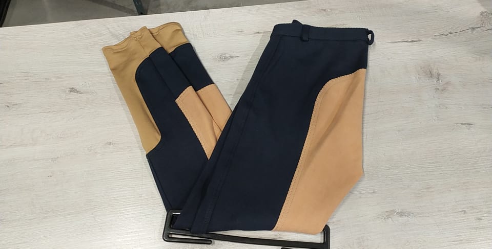 KANTRIE* Rajtky Classic Kantrie s celokoženým sedem, dámské, dark blue Velikost: 40