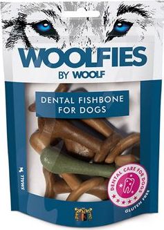 Woolf Pamlsky pro psy WOOLF, Dental Fishbon, S 200 g