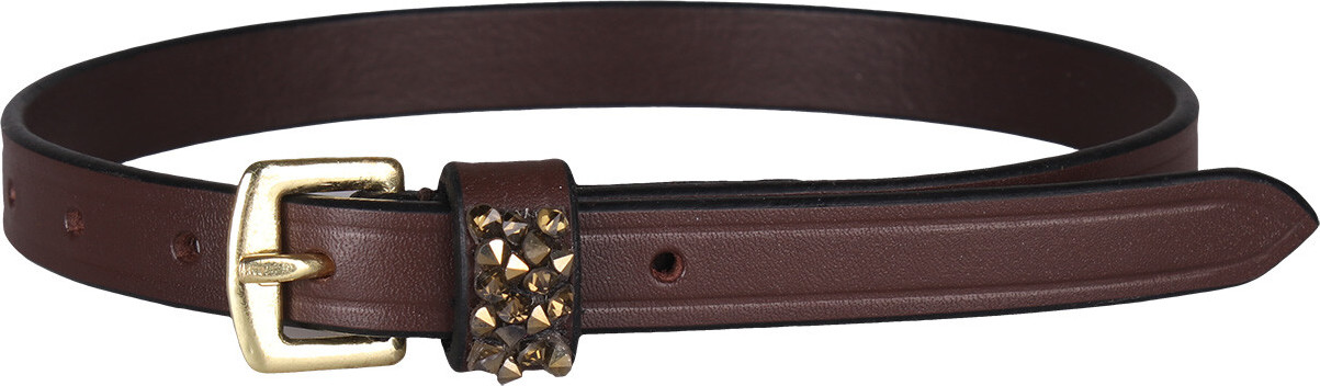 QHP Řemínky ke špornám Lupine QHP, brown/beige