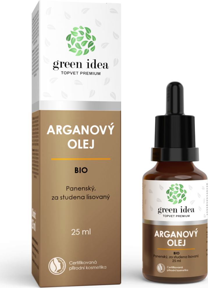 Green idea Olej BIO - Arganový GREEN IDEA, 25 ml