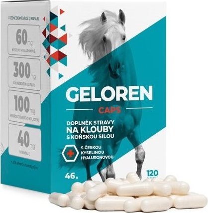 Geloren CAPS pro lidi, 120 cps