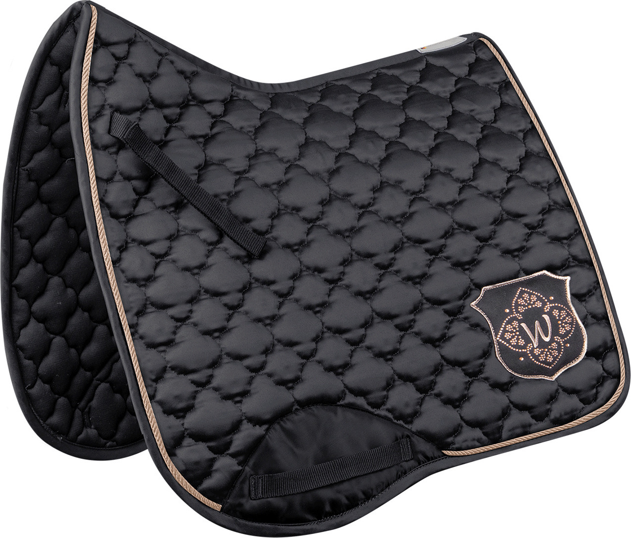 WALDHAUSEN Dečka podsedlová Paris Two Waldhausen, všestranná, black/rose gold Velikost: COB/FULL