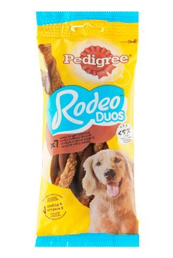 Pedigree Pochoutka pro psy Rodeo Duo hovězí a sýr Pedigree, 123g