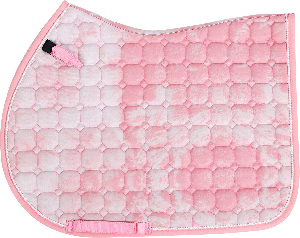 QHP Dečka podsedlová Tie dye QHP, všestranná, pink Velikost: COB/FULL