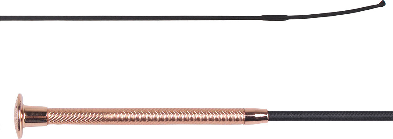 QHP Bič drezurní Spiral QHP, více velikostí, rose Délka: 100 cm
