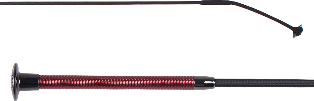 QHP Bič drezurní Spiral QHP, více velikostí, burgundy Délka: 90 cm
