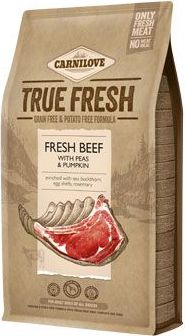 CARNILOVE Granule pro psy Fresh Beef with Peas and Pumpkin True Fresh Carnilove, 4 Kg