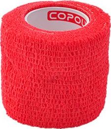 Bandáž samolepicí CoPoly 5 cm x 4,6m, red, 1 ks