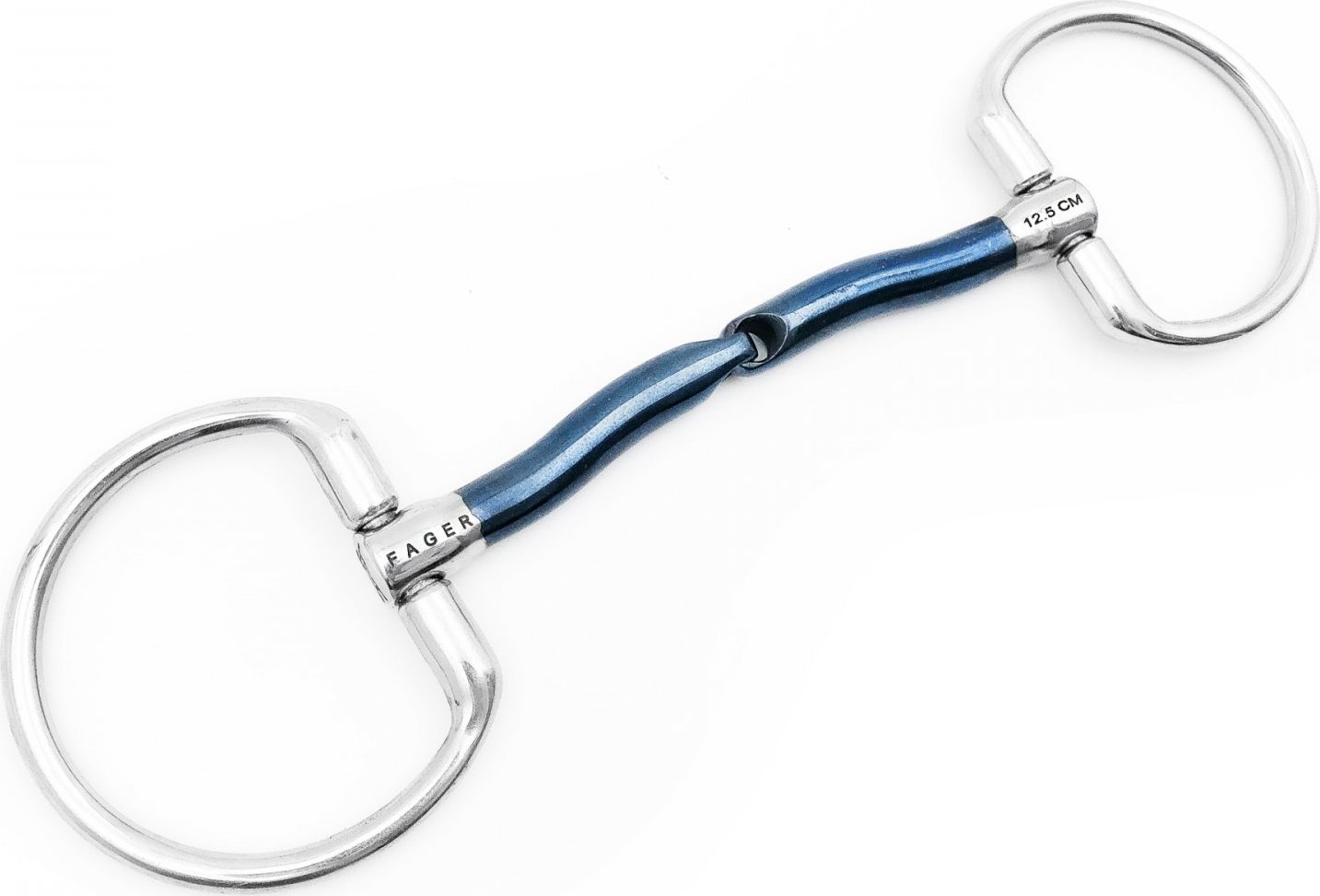 Udidlo olivové jednou lomené Sweet Iron Gustav Fager Velikost: 11,5 cm, Tloušťka: 12 mm