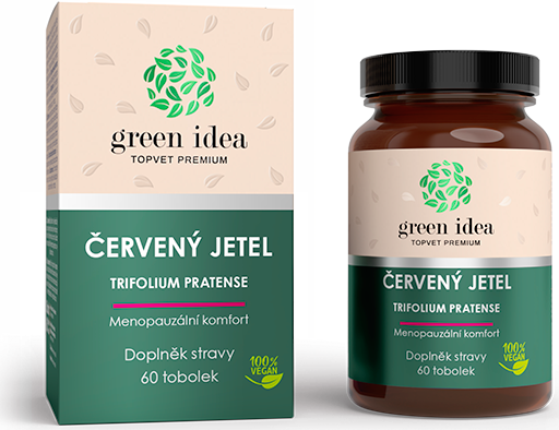 Green idea Červený jetel GREEN IDEA, 60 tbl
