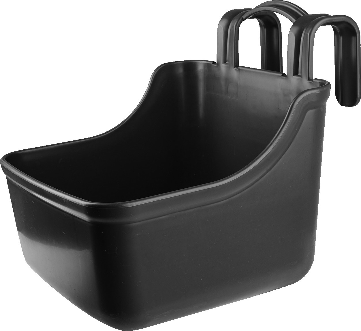 WALDHAUSEN Žlab na krmení Waldhausen, s rukojetí, 12 l, černý