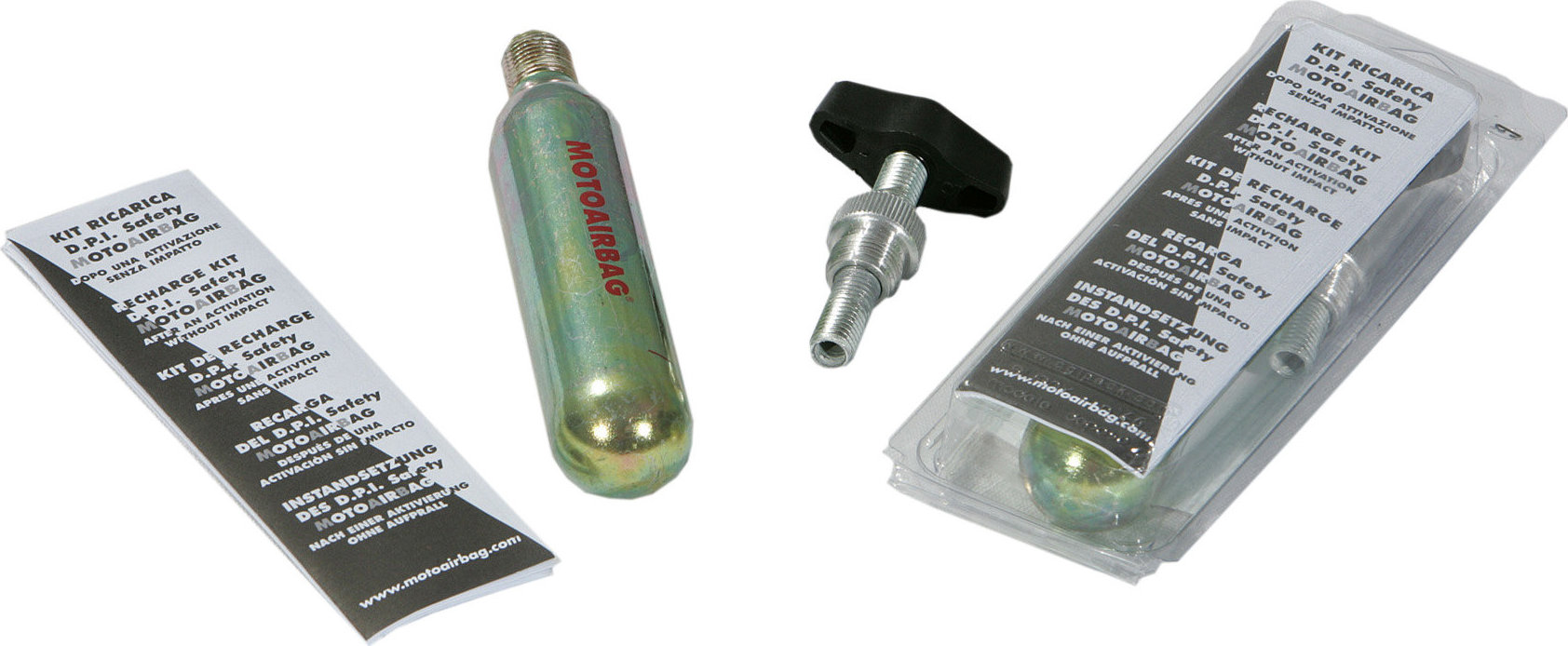 EquiAirbag® Set na výměnu CO2 pro EquiAirbag®, 1 ks CO2