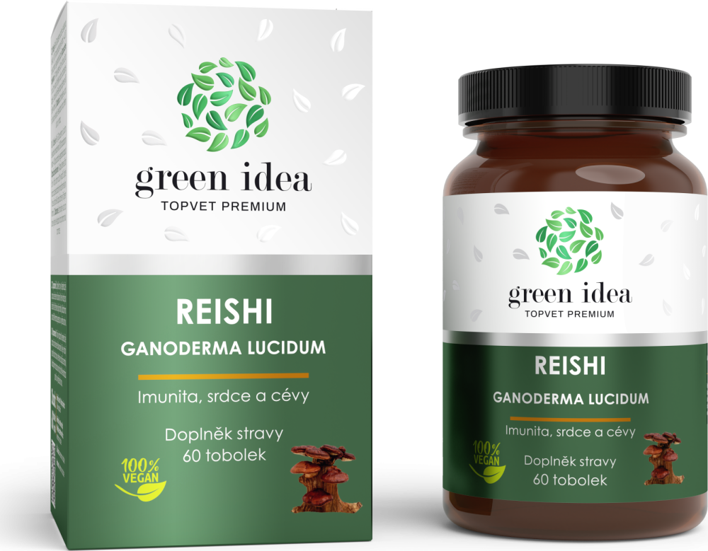 Green idea Reishi GREEN IDEA, 60 tbl
