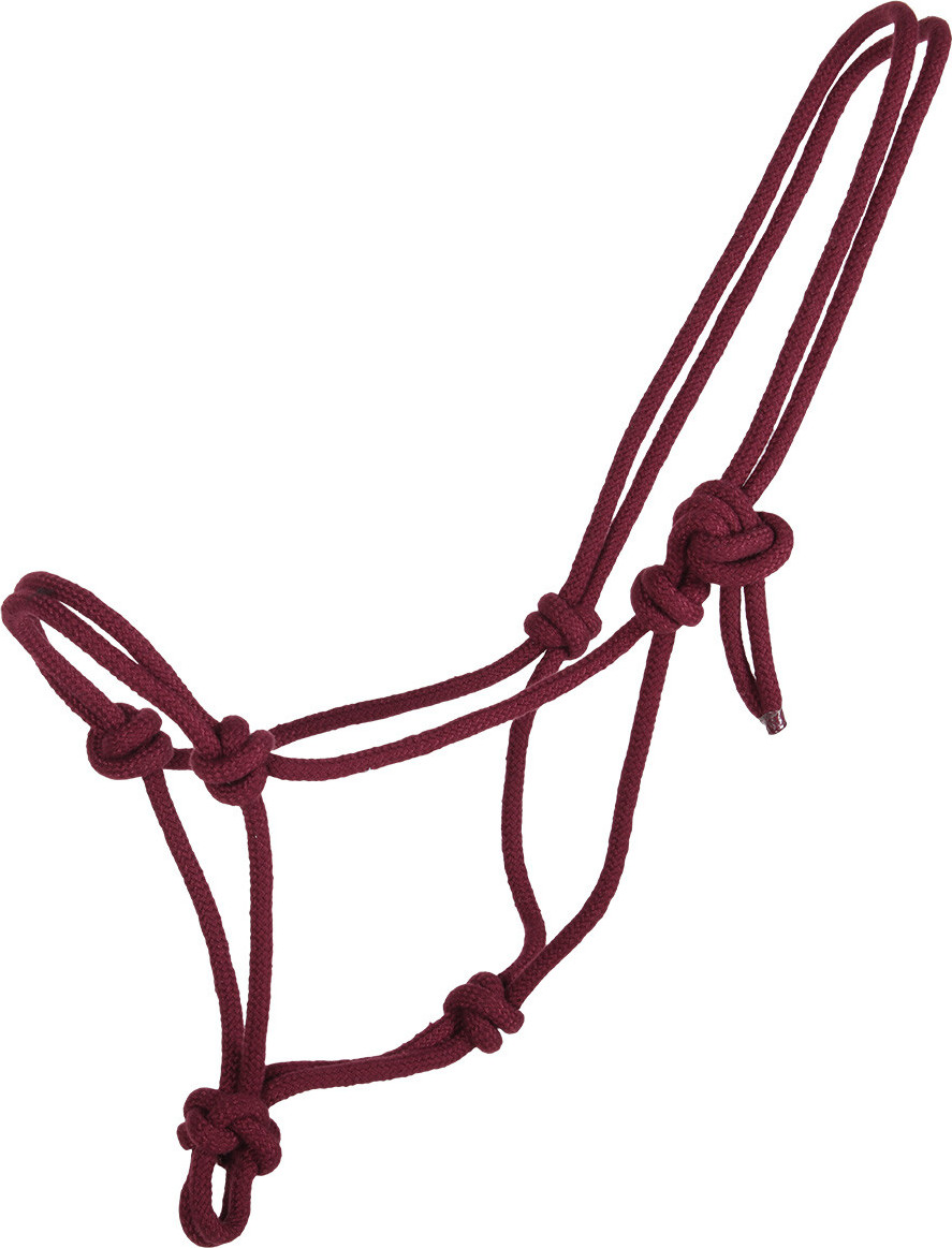 Q-essentials Ohlávka provazová Q-essentials, burgundy Velikost: FULL