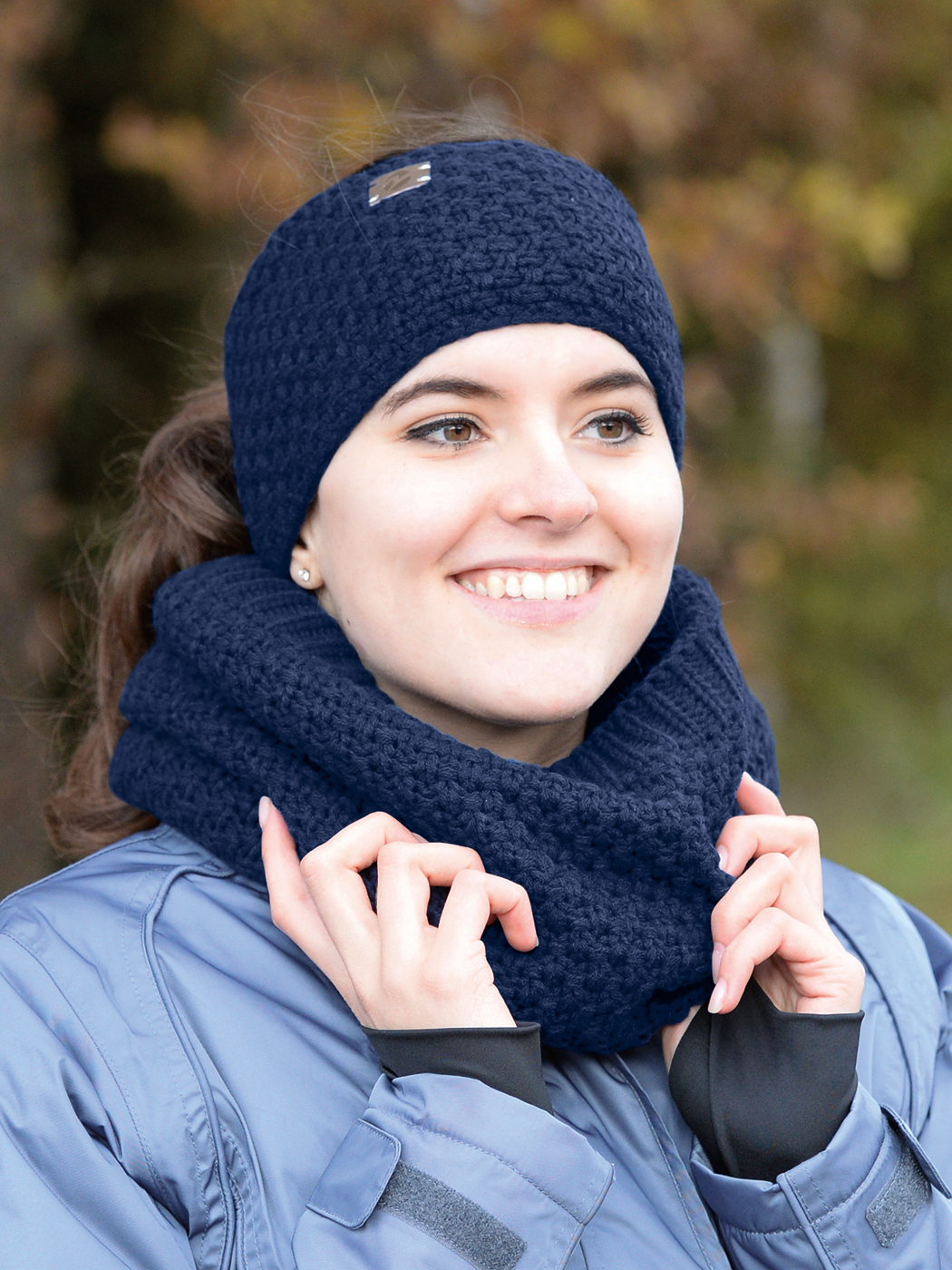 BUSSE Čelenka zimní Claire BUSSE, navy Velikost: S
