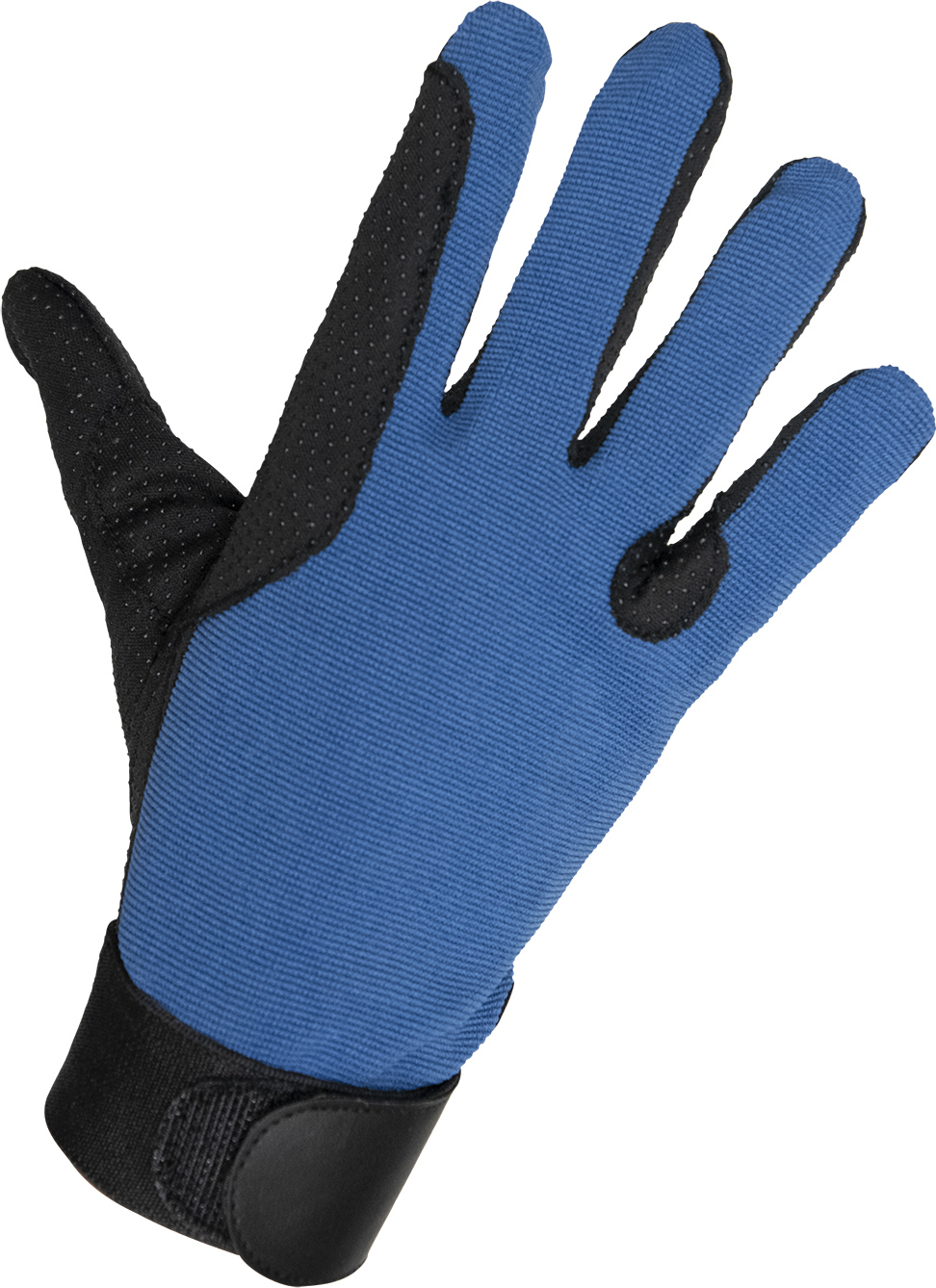 BUSSE Rukavice jezdecké Curly BUSSE, pro dospělé, blue/black Velikost: M