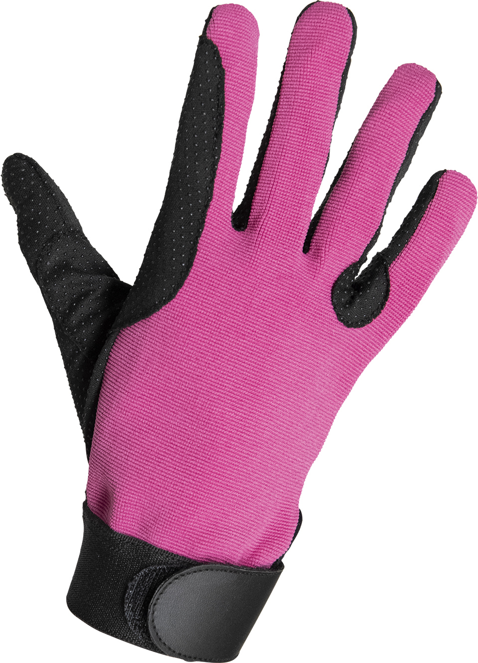 BUSSE Rukavice jezdecké Curly BUSSE, pro dospělé, pink/black Velikost: XL