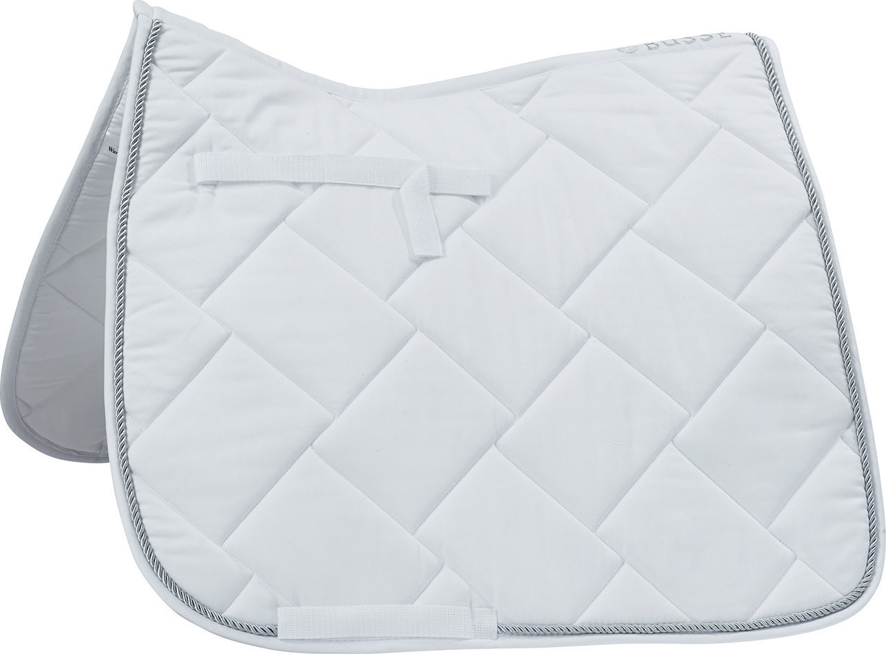 BUSSE Dečka podsedlová Spirit BUSSE, všestranná, white/silver Velikost: COB/FULL