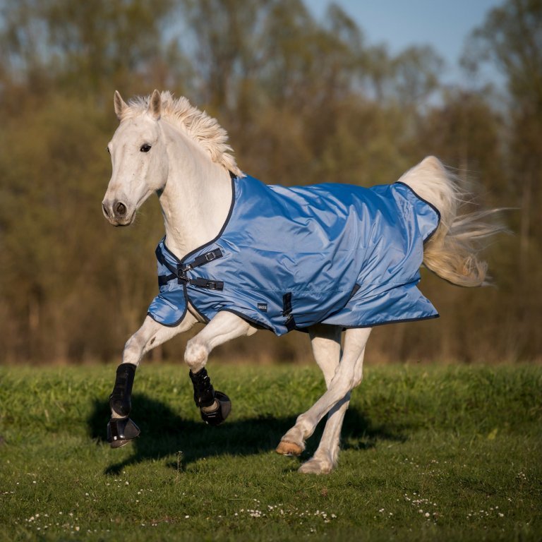 BUSSE Deka nepromokavá Windchill BUSSE, 0 g, iceblue/navy Délka zad: 145 cm