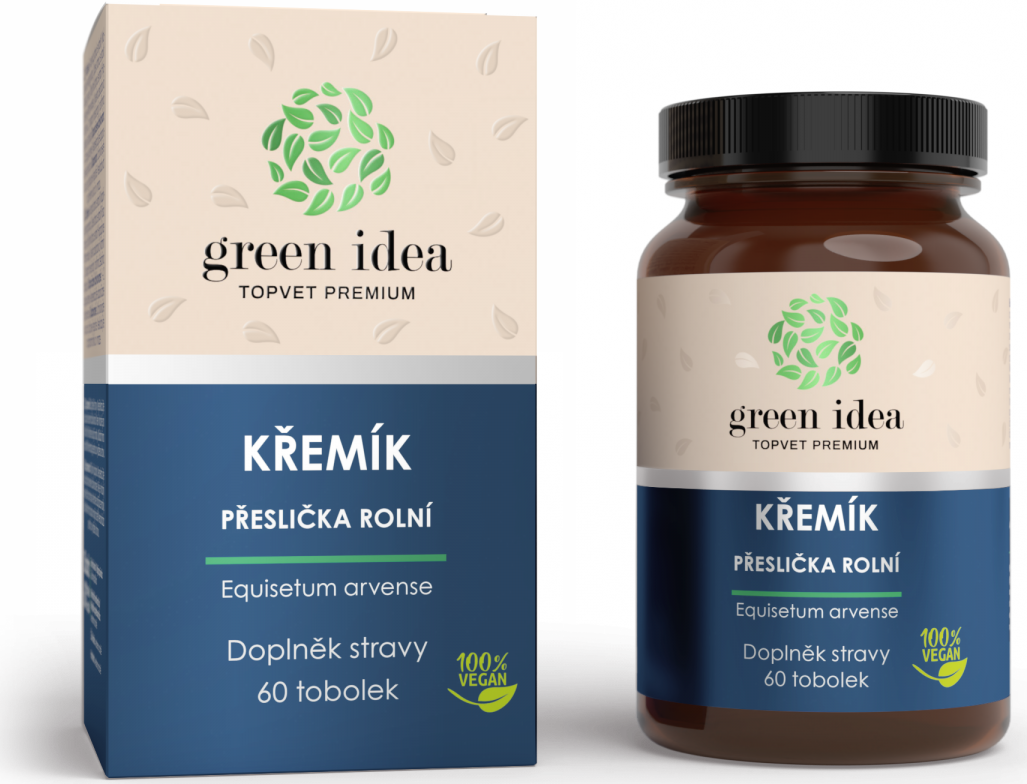 Green idea Křemík - Přeslička rolní GREEN IDEA, 60 tbl