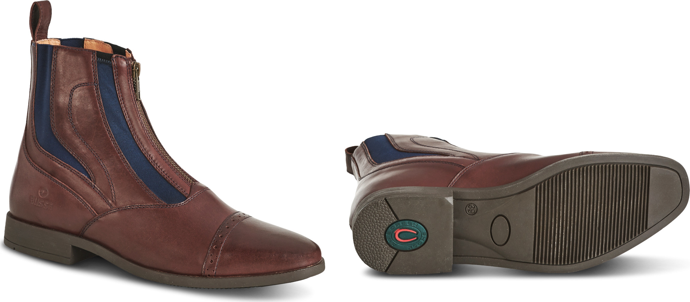 BUSSE Pérka jezdecká Elda BUSSE, dámská, brown/navy Velikost: 43