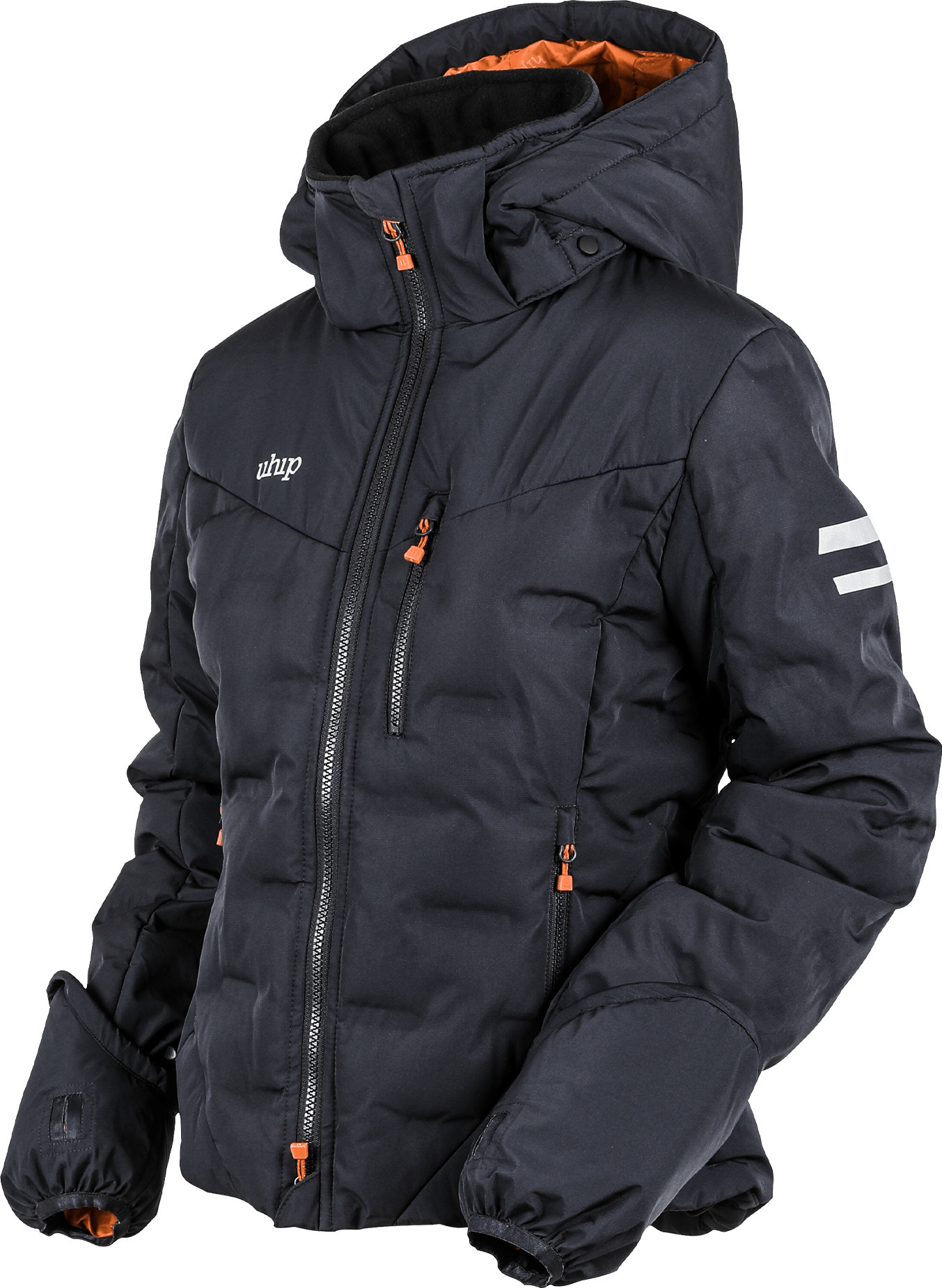 UHIP Bunda jezdecká Ice UHIP, dámská, zimní, blue graphite grey/orange Velikost: 38