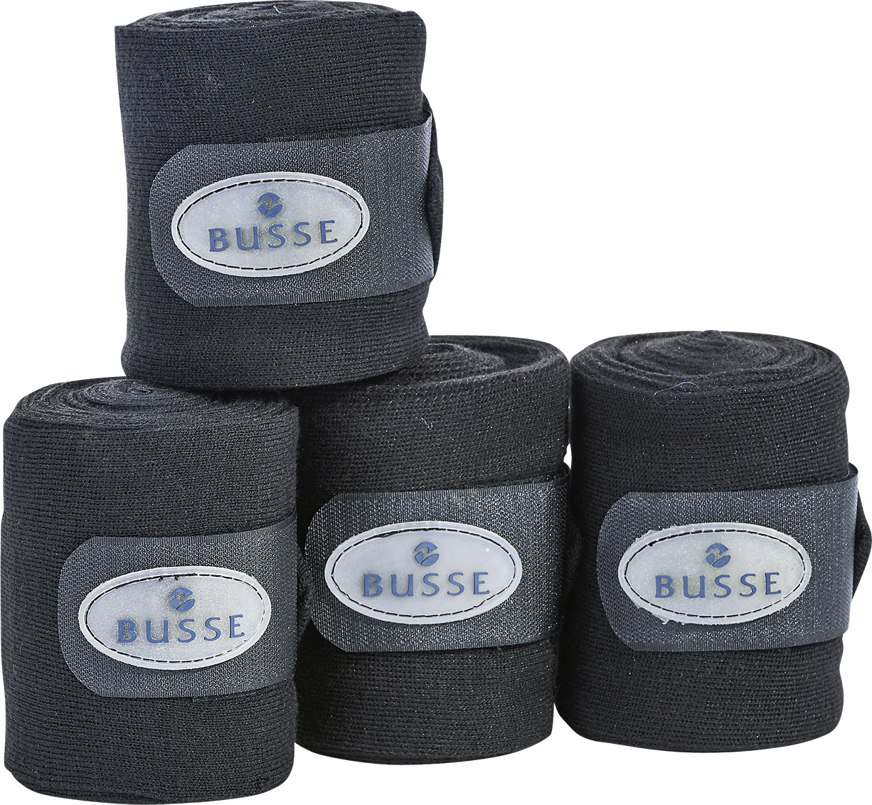 BUSSE Bandáže Spezial BUSSE, 4 ks, 4 m, černé