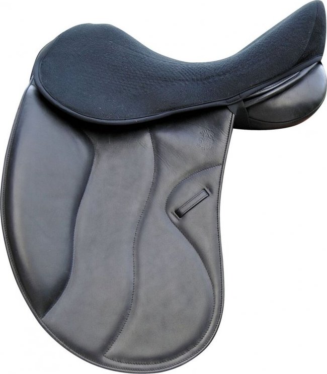 ACAVALLO Potah na posedlí Air Plus Dressage Dri-Lex ACAVALLO, 10 mm, černý Velikost: L