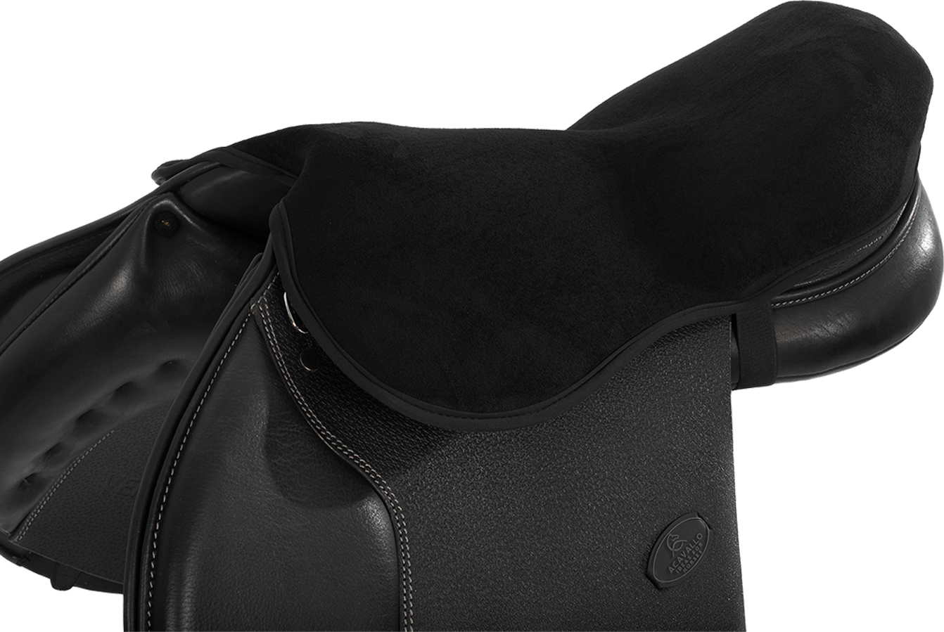 ACAVALLO Potah na posedlí Air Plus Jump Dri-Lex ACAVALLO, 10 mm, černý Velikost: L