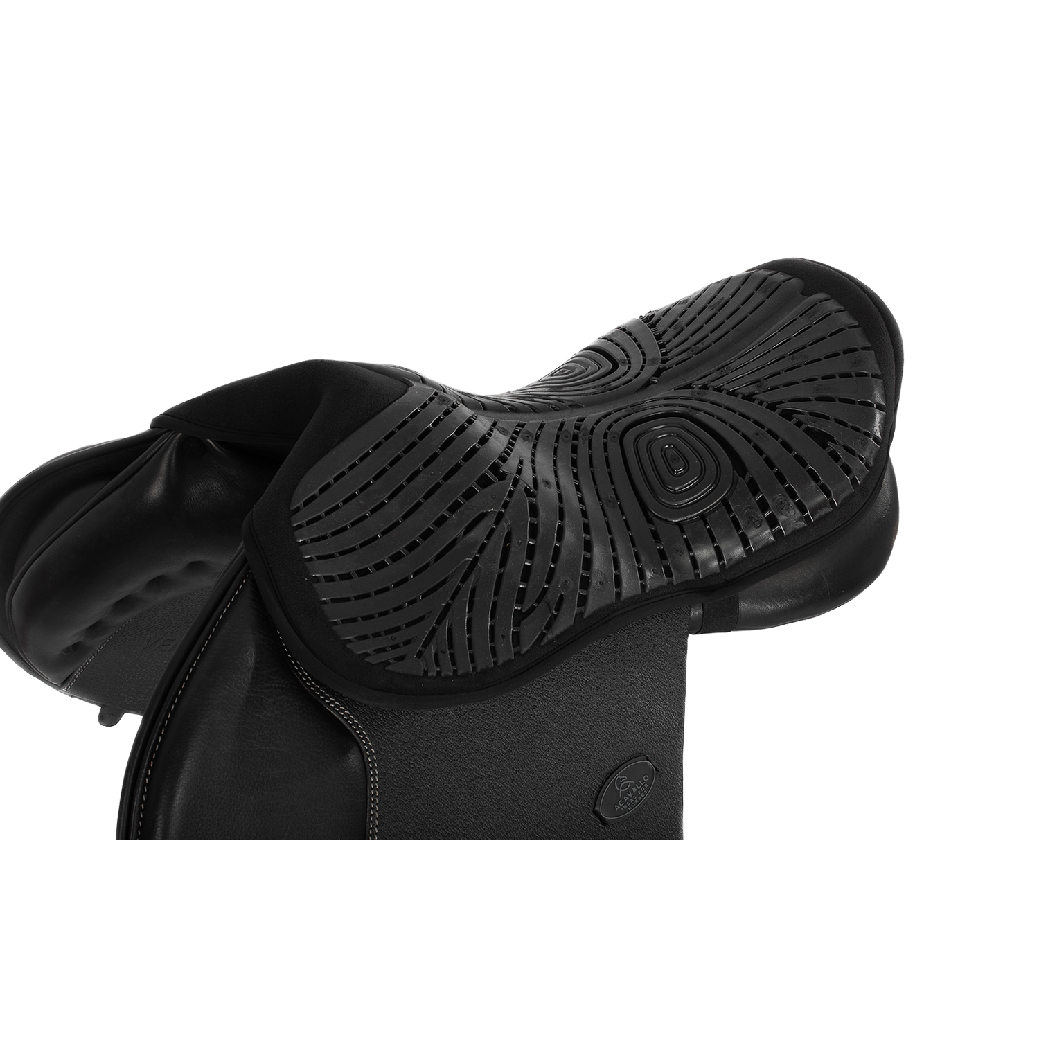 ACAVALLO Potah na posedlí Air Plus Jump Gel Out ACAVALLO, 10 mm, černý Velikost: M