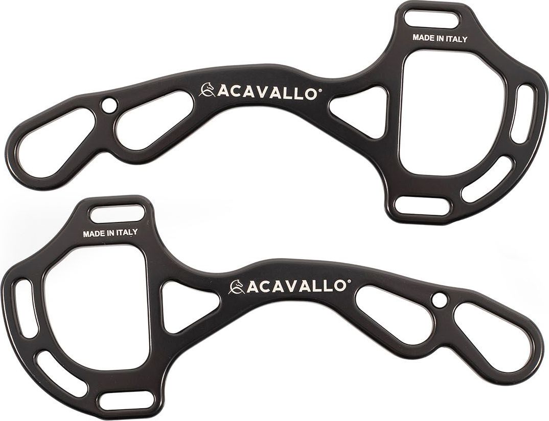 ACAVALLO AluPro Hackamore Acavallo, charcoal
