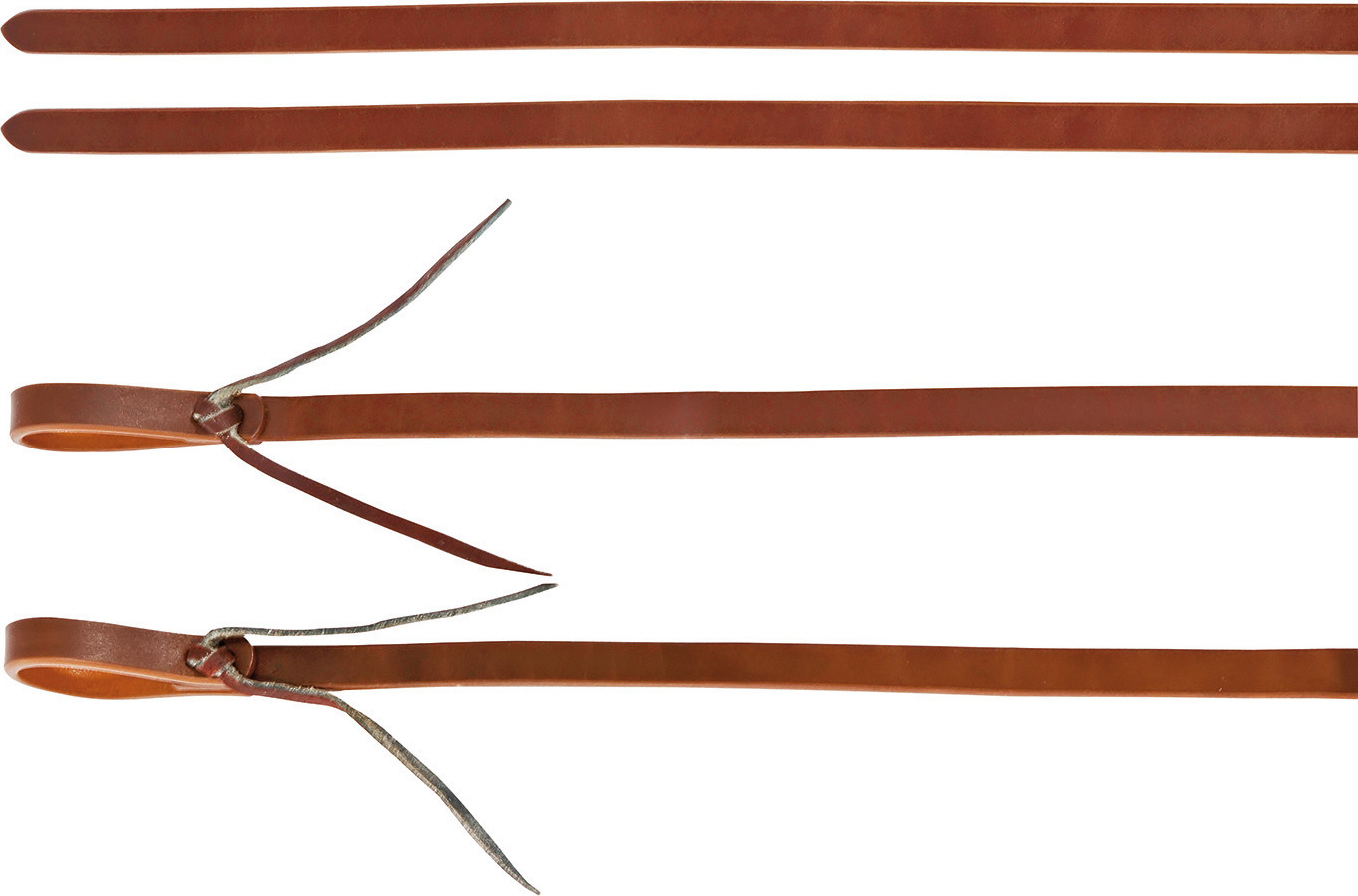 BUSSE Otěže westernové Ohio BUSSE, 210 cm, natural