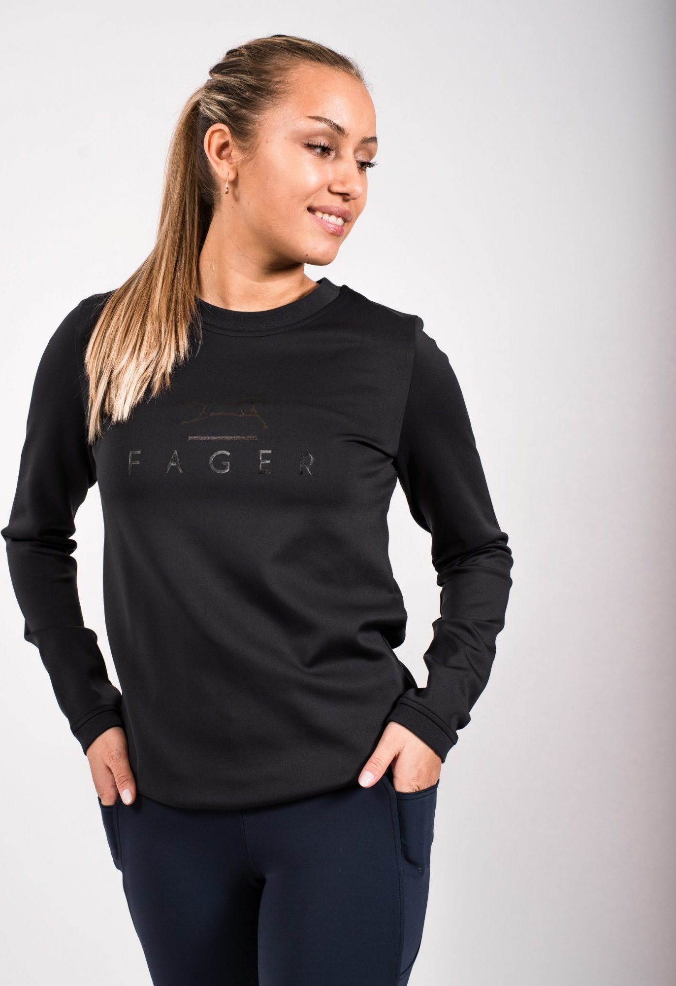 FAGER Svetr Penny Fager, černý Varianta: XL