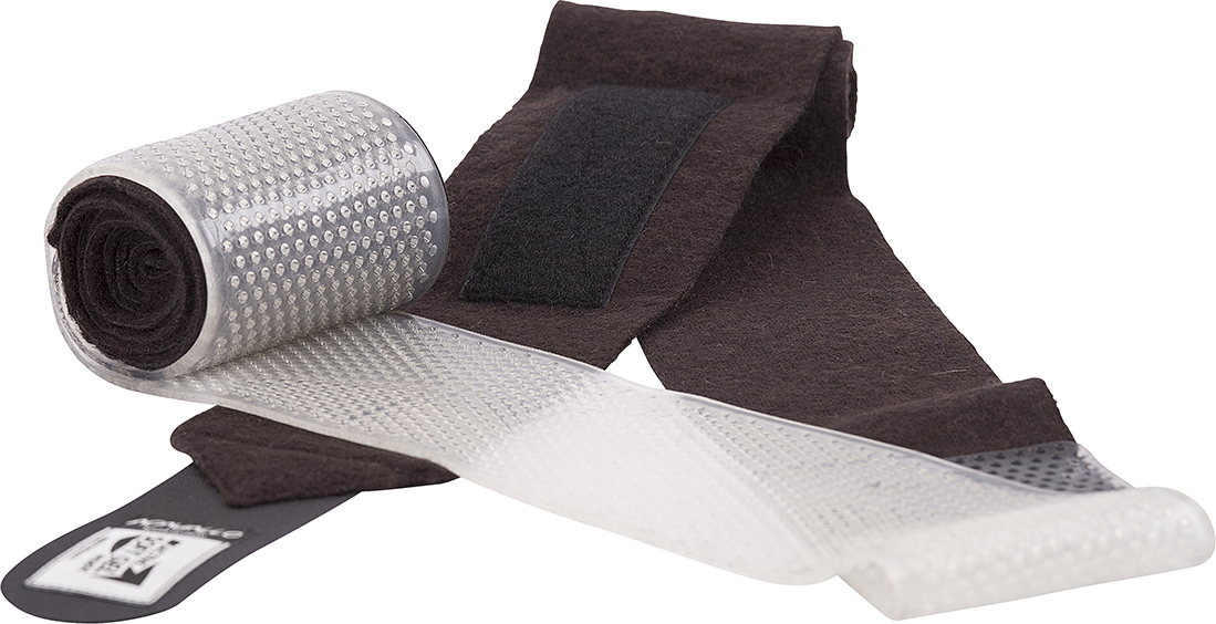 ACAVALLO Bandáže Virgin Wool Gel Acavallo, pár, grey