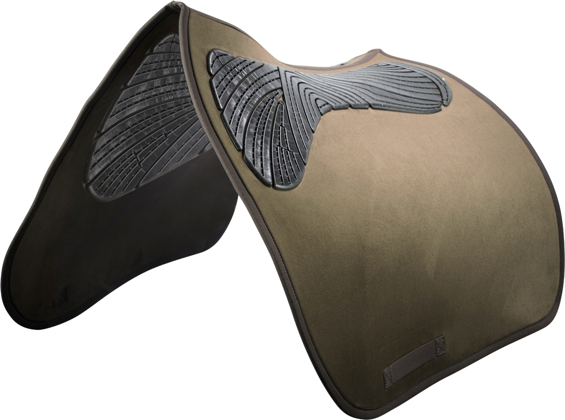 ACAVALLO Dečka podsedlová tlumící Twin Sided Gel Dressage ACAVALLO, hnědá